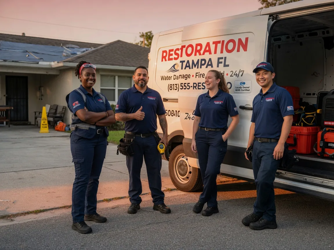 Water Damage Restoration company in Canadian, TX